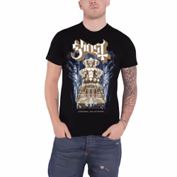 Ghost Ceremony and Devotion T Shirt - S, Black
