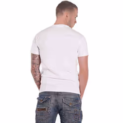 Deadpool T Shirt Deadpool Call Me Logo new Official Marvel Mens White - L, White