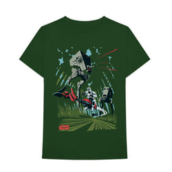 Star Wars 'AT-ST' (Green) T-Shirt - Medium