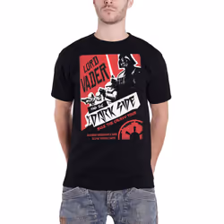 Star Wars T Shirt Darth Rocks Rule the Galaxy Tour new Official Mens Black