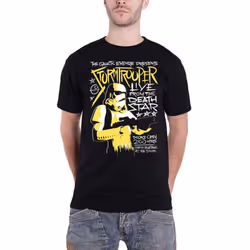 Star Wars T Shirt Stormtrooper Rock Live from the Death Star Official Mens Black - XL, Black