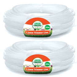 2pk Trimmer Lines | Wire for Weed Trimmings - 1.2mm Trimmer Line