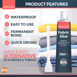 50ml Fabric Glue Extra Strong  with Glue Spreader - 1 Pack