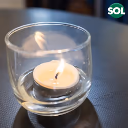 15pk Unfragranced Tealight Candles | White Unscented Tealights