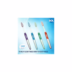 8pcs Toothbrushes Multipack - Toothbrush Manual with Nylon Bristles | Soft Tooth Brush for Adults | Manual Toothbrush Medium Sized