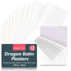 12pk Herbal Pain Relief Patches with Aromatic Ointment