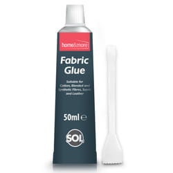 50ml Fabric Glue Extra Strong  with Glue Spreader - 3 Pack Bundle
