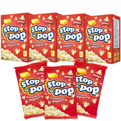 Microwave Popcorn 12 x 85g by Stop n Pop - SWEET