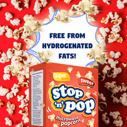 Microwave Popcorn 12 x 85g by Stop n Pop - SWEET