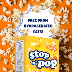 Microwave Popcorn 12 x 85g by Stop n Pop - BUTTER