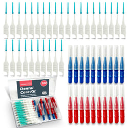 180 Piece Dental Care Kit |160 x Soft Dental Picks with Silicone