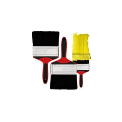 2pk 4 Inch Paint Brushes for Interior & Exterior Painting | Large Paint Brush | Ideal As Fence Paint Brushes, Decking Paint Brush, Decking Brush,