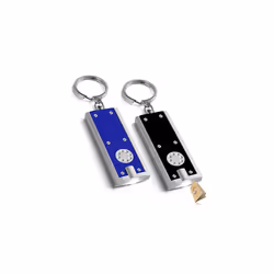 2pk LED Keychain Small Torch Light | Pocket Torch Small Bright with Built In Batteries | Small LED Mini Torch Keyring Torch f ...