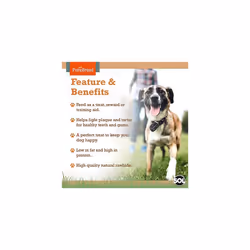 50pk Twist Rawhide Sticks Chicken Dog Treats | Chicken Wrapped Dog Chews Toy | Low Fat, High In Protein Chicken Twists for Dogs | Chicken Rawhide Dog