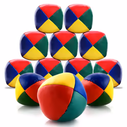 Circus Juggling Balls 12pk | Soft, Colourful Juggling Balls