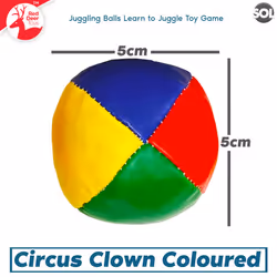 Circus Juggling Balls 12pk | Soft, Colourful Juggling Balls