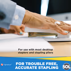 5000pk 26/6 Staples | Standard Fit 26/6mm Staples for Desktop Staplers