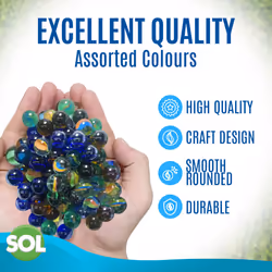 Traditional Assorted Marbles | Retro Glass Marbles