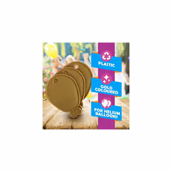 24pk Helium Balloon Weights | Gold Plastic Weights for Balloons | Balloon Weight | Baloon Weights | Helium Balloon Weight | Ballon Weights | Party