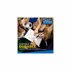 SOL Magnetic Whiteboard A4 with Pen | 29 x 24cm Small Whiteboard Dry Wipe Board | Portable Mini Whiteboard | Small White Board for Kids | A4