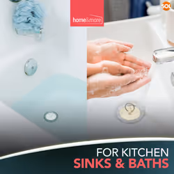 4 Rubber Bath Plugs Universal Sink 38/45mm Basin Bathroom Kitchen