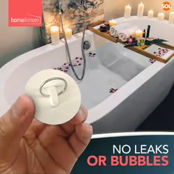 4 Rubber Bath Plugs Universal Sink 38/45mm Basin Bathroom Kitchen