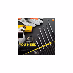 6pk Phillips Screwdriver Set | 3.4mm, 4.5mm Non-Slip Grip Screwdrivers | Electrical Screwdriver Sets | Electricians Screwdriver Set Electrician T