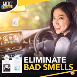 3pk Candle Car Air Freshener Jar 2D | Cotton & New Car Scent Freshner Fragrance