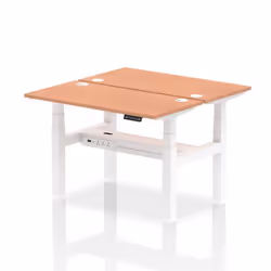 Dynamic Air Back-to-Back W1200 x D600mm Height Adjustable Sit Stand 2