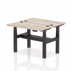 Dynamic Air Back-to-Back W1200 x D600mm Height Adjustable Sit Stand 2