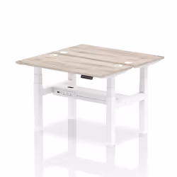 Dynamic Air Back-to-Back W1200 x D600mm Height Adjustable Sit Stand 2
