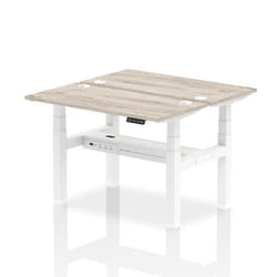 Dynamic Air Back-to-Back W1200 x D600mm Height Adjustable Sit Stand 2