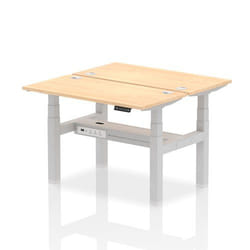 Dynamic Air Back-to-Back W1200 x D600mm Height Adjustable Sit Stand 2