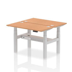 Dynamic Air Back-to-Back W1200 x D600mm Height Adjustable Sit Stand 2