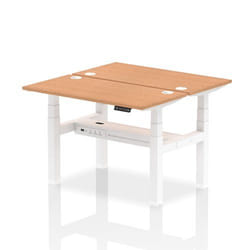 Dynamic Air Back-to-Back W1200 x D600mm Height Adjustable Sit Stand 2