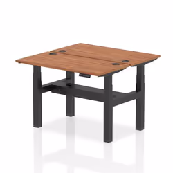 Dynamic Air Back-to-Back W1200 x D600mm Height Adjustable Sit Stand 2