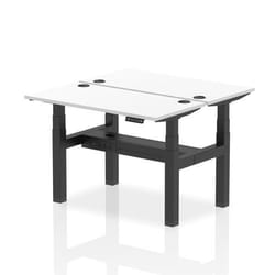 Dynamic Air Back-to-Back W1200 x D600mm Height Adjustable Sit Stand 2