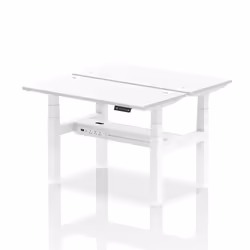 Dynamic Air Back-to-Back W1200 x D600mm Height Adjustable Sit Stand 2