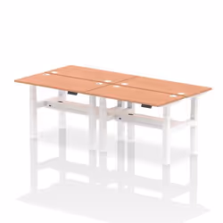 Dynamic Air Back-to-Back W1200 x D600mm Height Adjustable Sit Stand 4