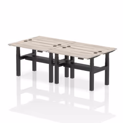 Dynamic Air Back-to-Back W1200 x D600mm Height Adjustable Sit Stand 4