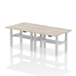 Dynamic Air Back-to-Back W1200 x D600mm Height Adjustable Sit Stand 4