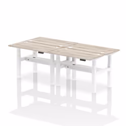 Dynamic Air Back-to-Back W1200 x D600mm Height Adjustable Sit Stand 4