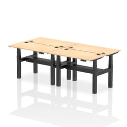 Dynamic Air Back-to-Back W1200 x D600mm Height Adjustable Sit Stand 4