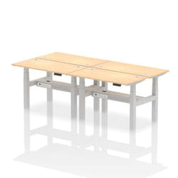Dynamic Air Back-to-Back W1200 x D600mm Height Adjustable Sit Stand 4