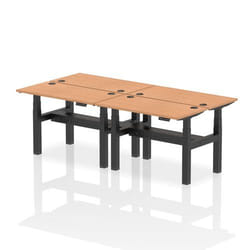 Dynamic Air Back-to-Back W1200 x D600mm Height Adjustable Sit Stand 4