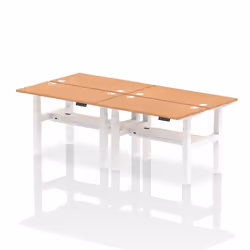 Dynamic Air Back-to-Back W1200 x D600mm Height Adjustable Sit Stand 4