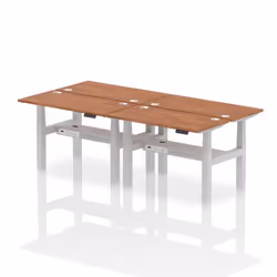 Dynamic Air Back-to-Back W1200 x D600mm Height Adjustable Sit Stand 4