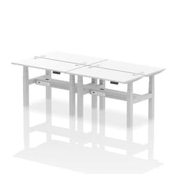 Dynamic Air Back-to-Back W1200 x D600mm Height Adjustable Sit Stand 4