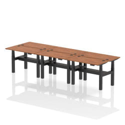Dynamic Air Back-to-Back W1200 x D600mm Height Adjustable Sit Stand 6