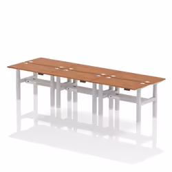Dynamic Air Back-to-Back W1200 x D600mm Height Adjustable Sit Stand 6